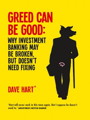 cover image of Greed Can Be Good
